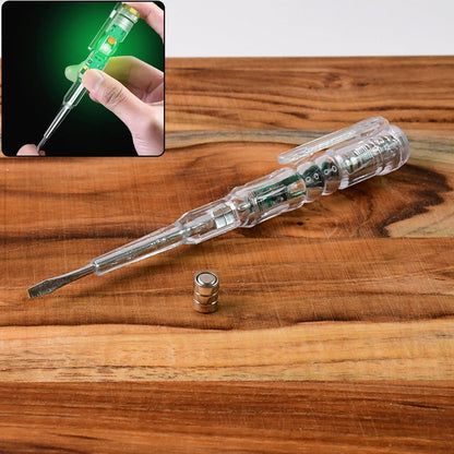 Electrical Detector Slotted Screwdriver With Small Batteries (1 Pc) Signature kart