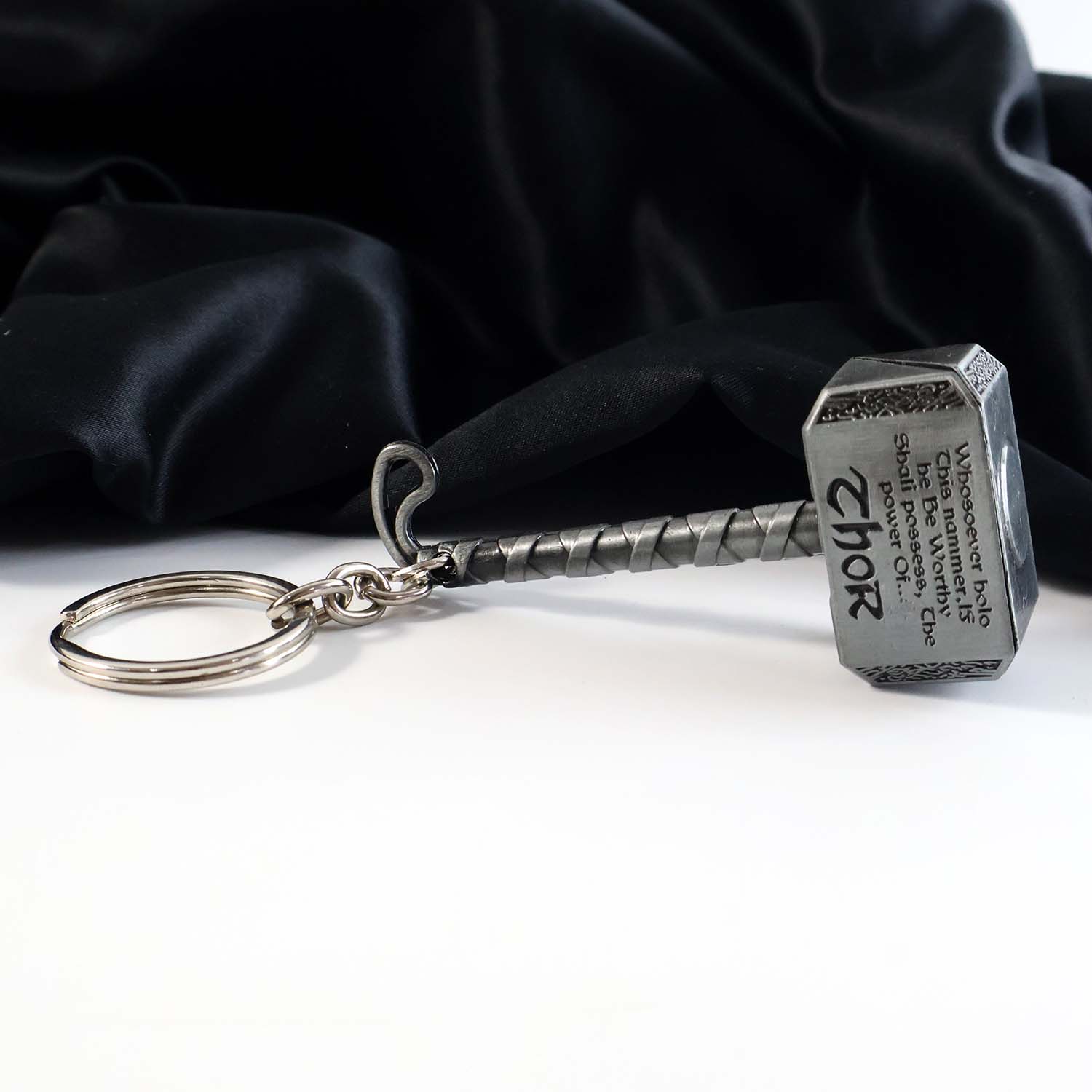 Big Metal Hammer Shape Keychain (1 Pc) signaturekarts