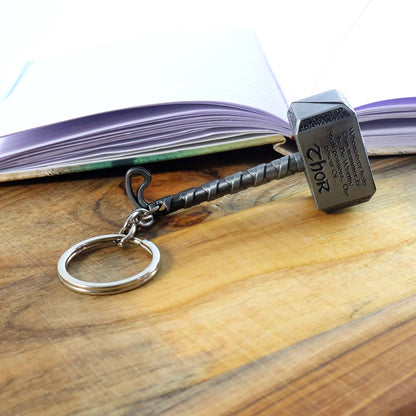 Big Metal Hammer Shape Keychain (1 Pc) signaturekarts