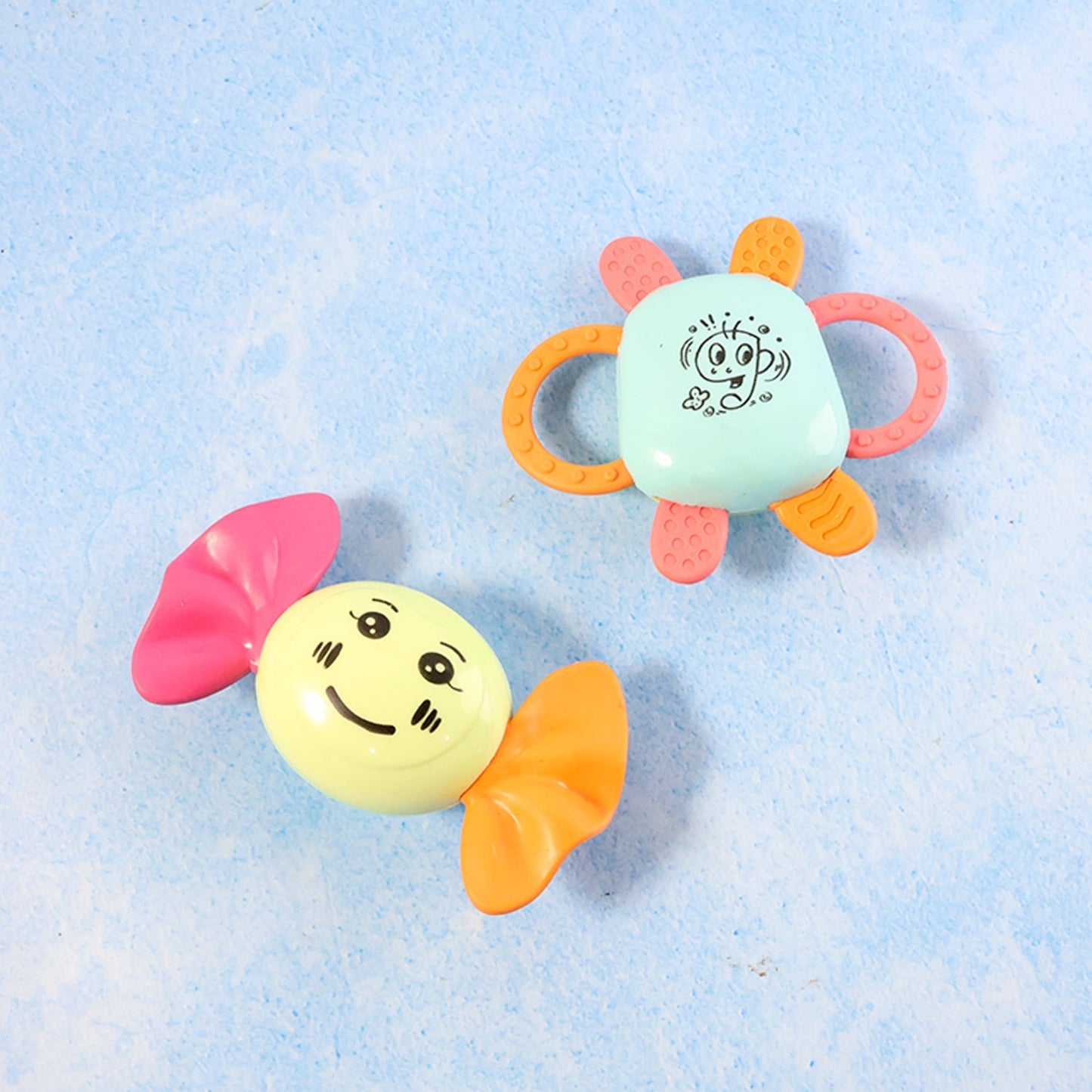 Play Cart Tiny Joys Rattle Toy Set – 6-in-1 Baby Rattles The Morsignaturekarts