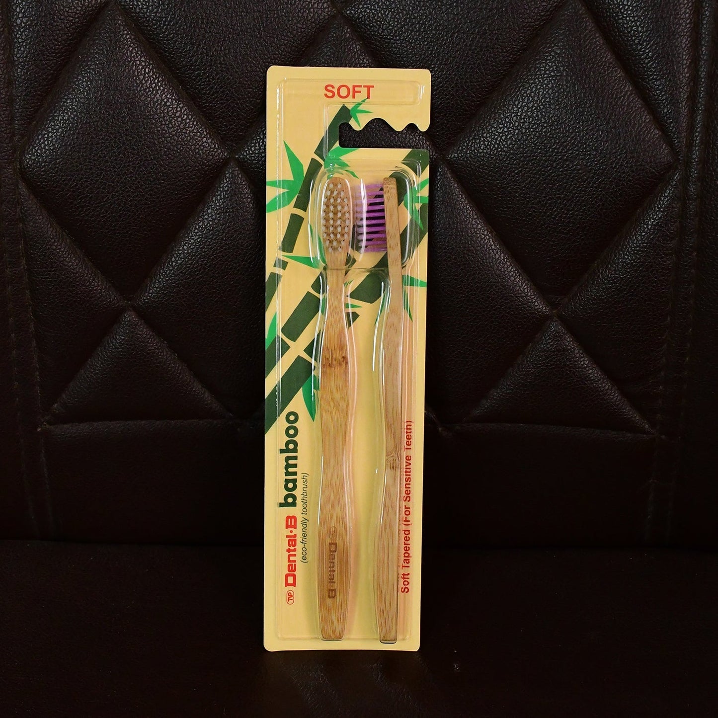 Eco-Friendly Natural Bamboo Toothbrush with Medium Bristles (2 Pc) signaturekarts