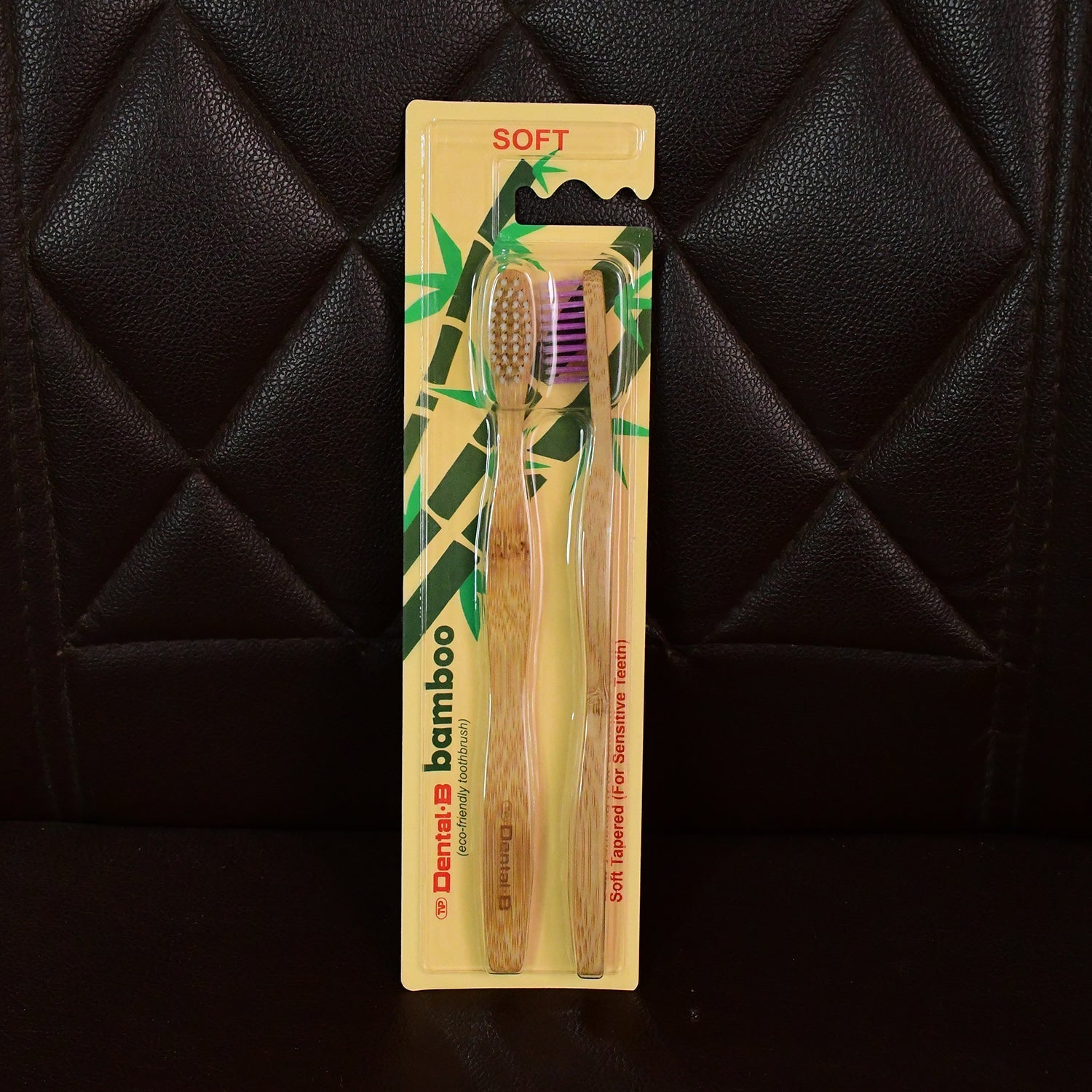 Eco-Friendly Natural Bamboo Toothbrush with Medium Bristles (2 Pc) signaturekarts