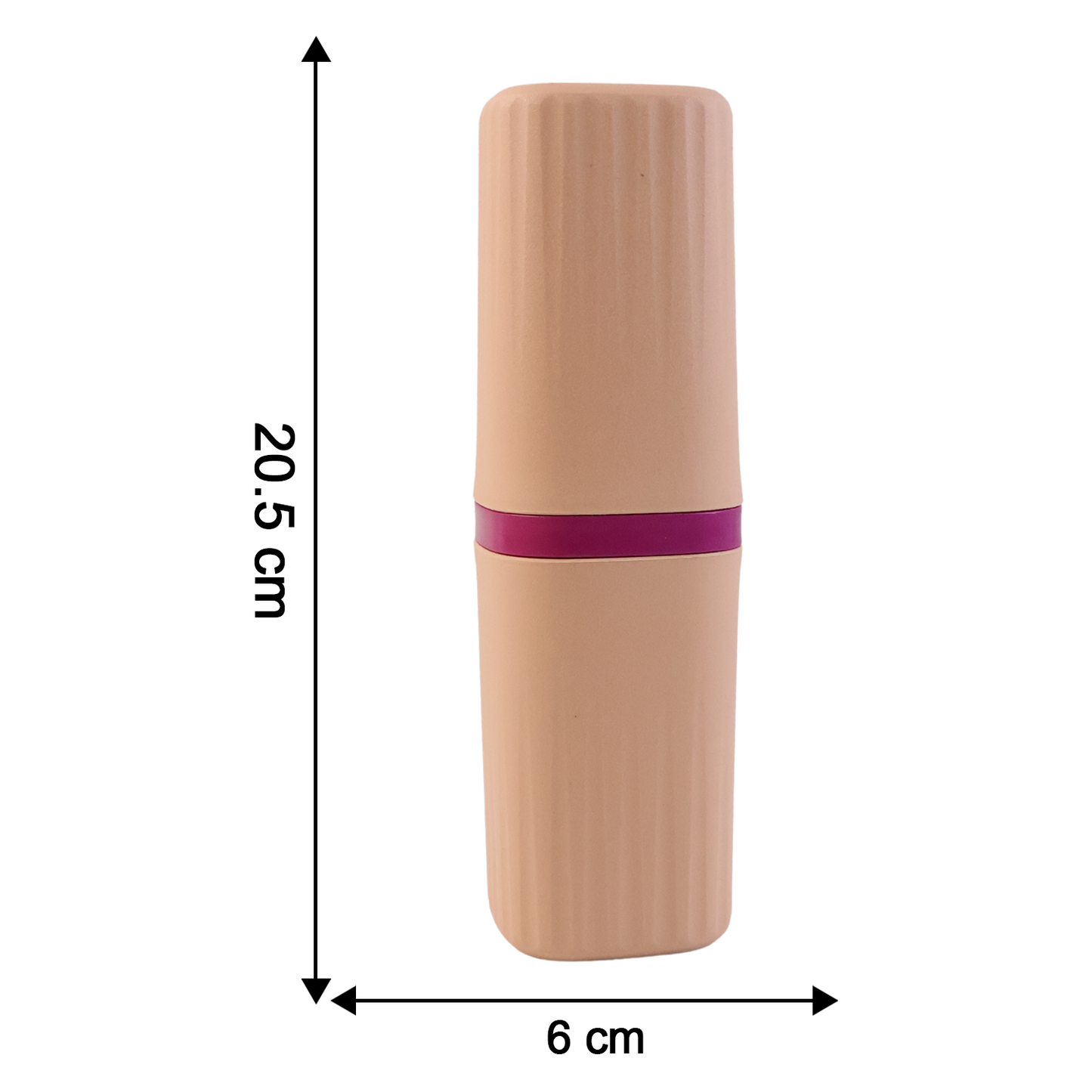 Plastic Hygienic Toothbrush Travel Portable Case (2 Pc) The Morsignaturekarts
