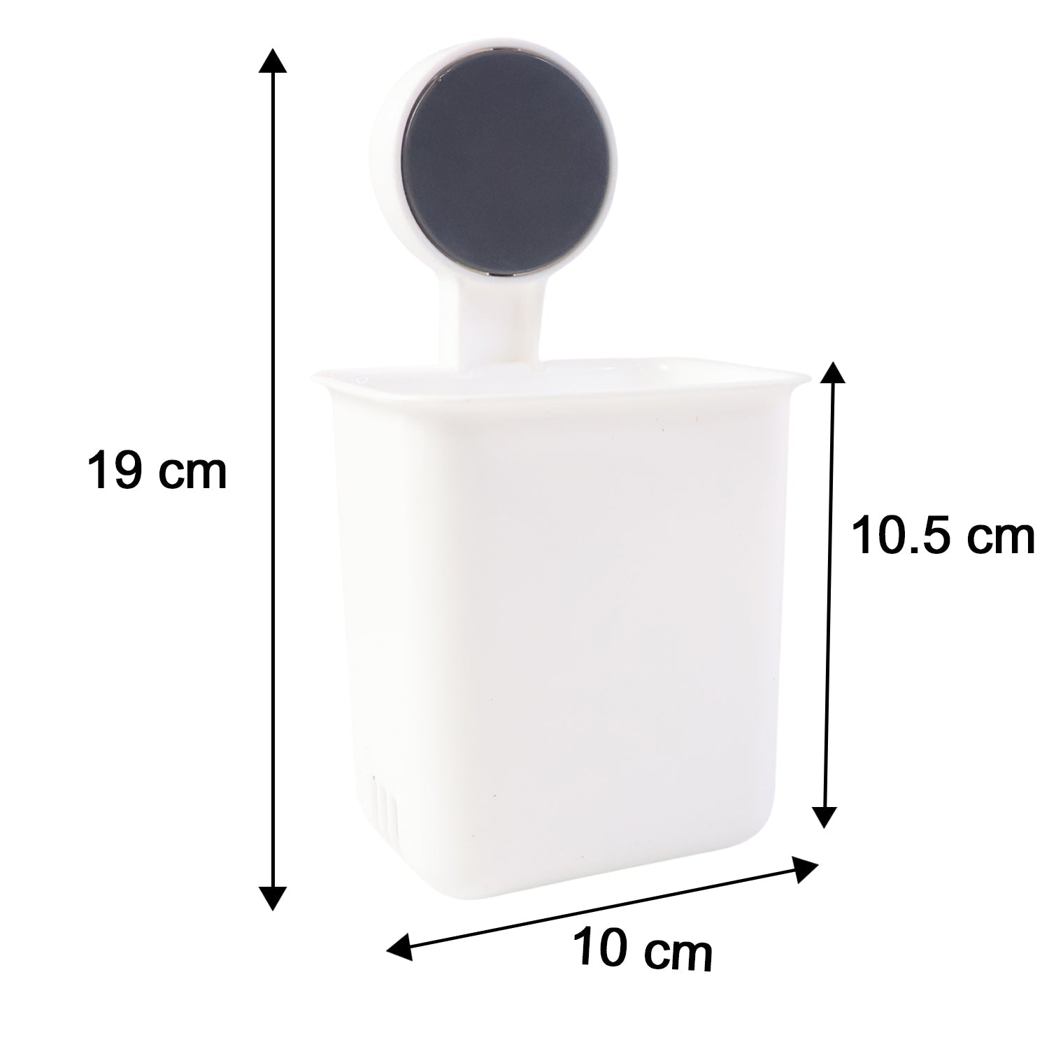 Wall-Mounted Toothbrush & Bathroom Storage Organizer (1 Pc) The Morsignaturekarts