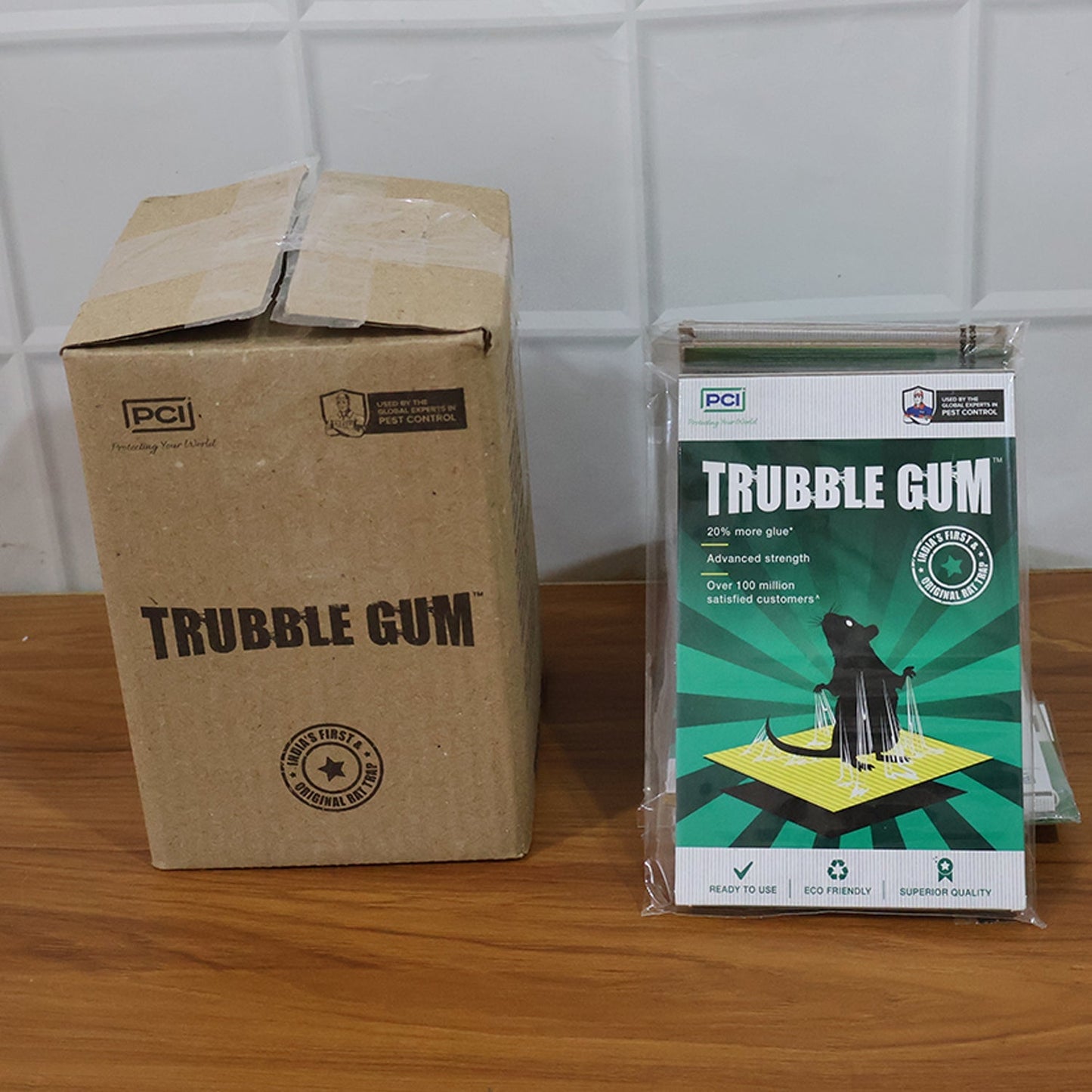 PCI Cardboard Troublegum Small Size Mouse Trap-10Pc The Morsignaturekarts