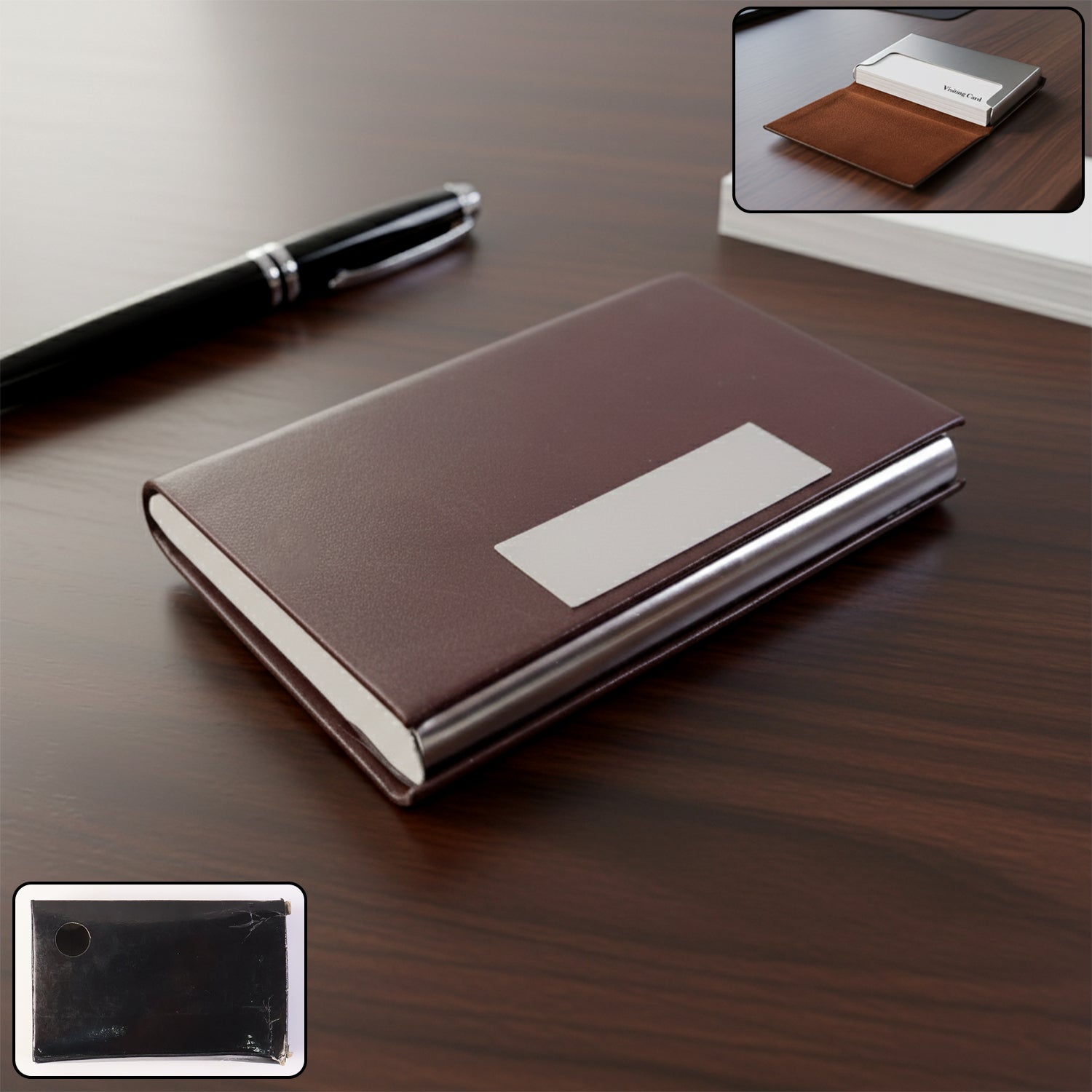 Premium Executive Business Card Holder (1 Pc) The Morsignaturekarts