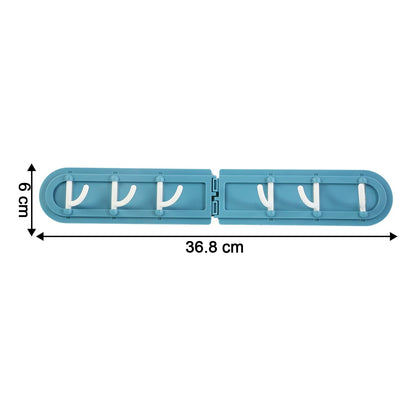 Foldable Rotating Wall-Mounted Multipurpose Hook Rack (1 Pc) The Morsignaturekarts