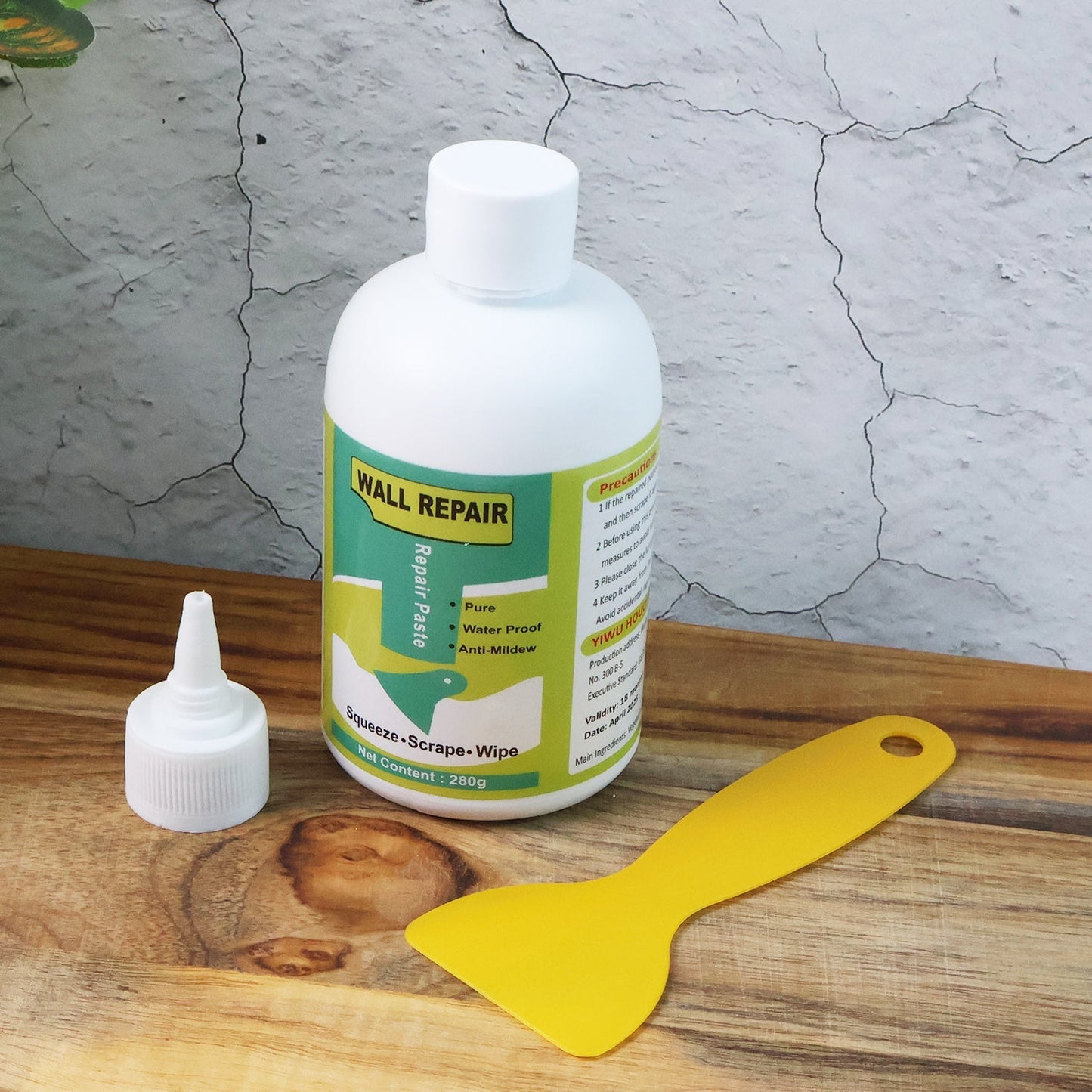 Wall Crack Repair Cream with Scraper - (Set) signaturekarts