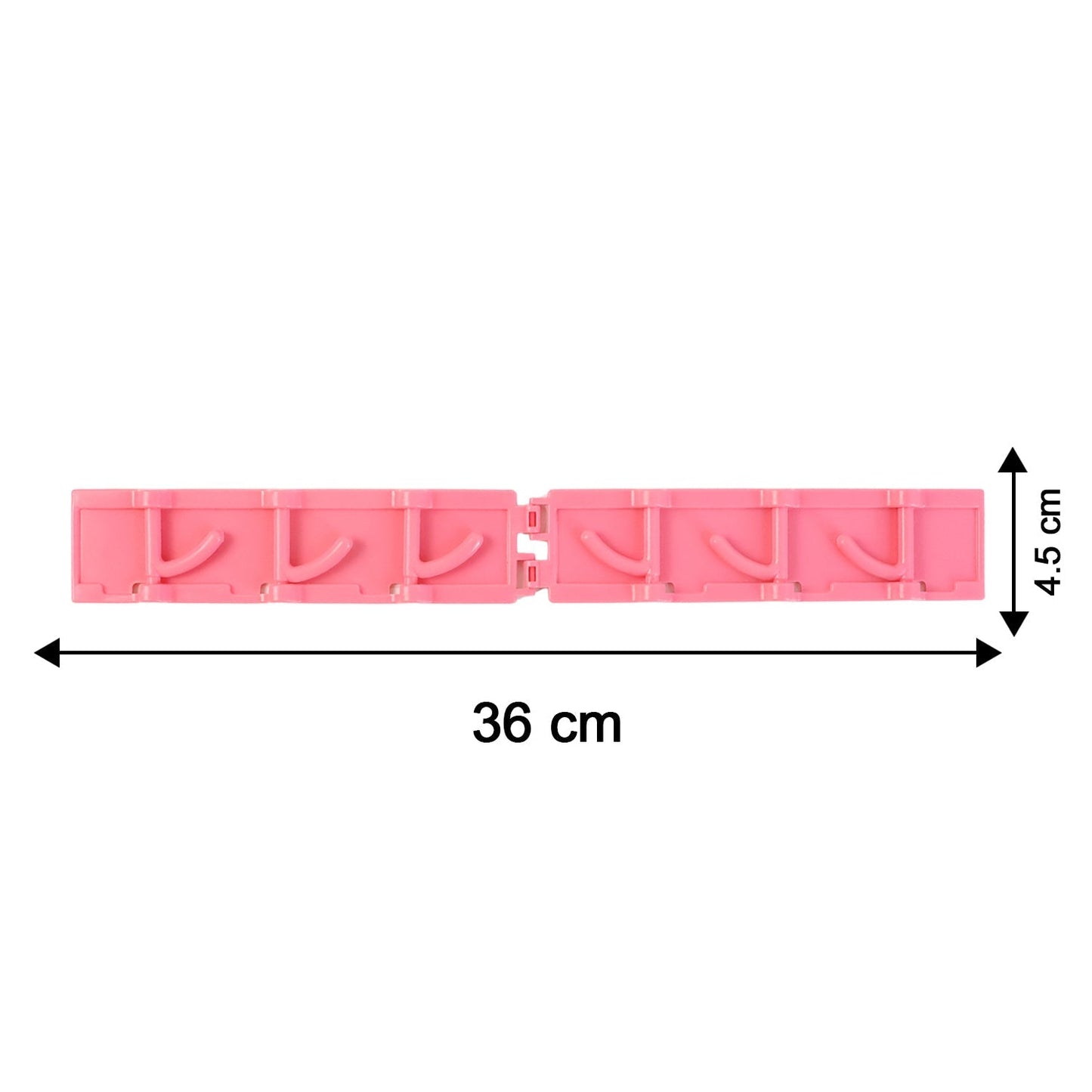 Foldable Rotating Wall-Mounted Multipurpose 6 Hook Rack (1 Pc) The Morsignaturekarts