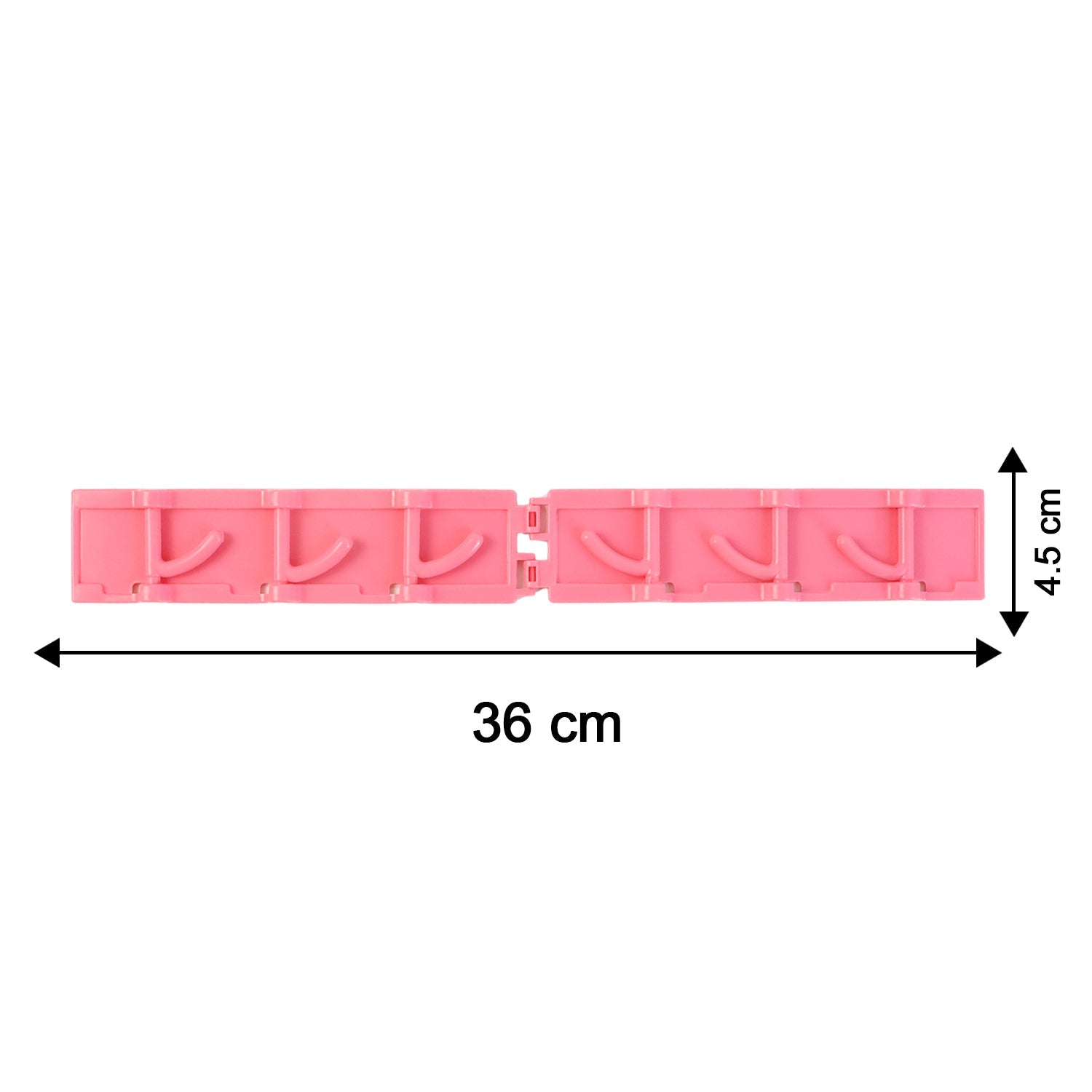 Foldable Rotating Wall-Mounted Multipurpose 6 Hook Rack (1 Pc) The Morsignaturekarts
