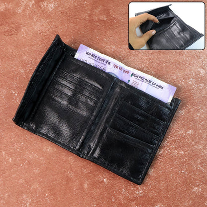 Premium Genuine Bi-Fold Wallet (1 Pc) signaturekarts