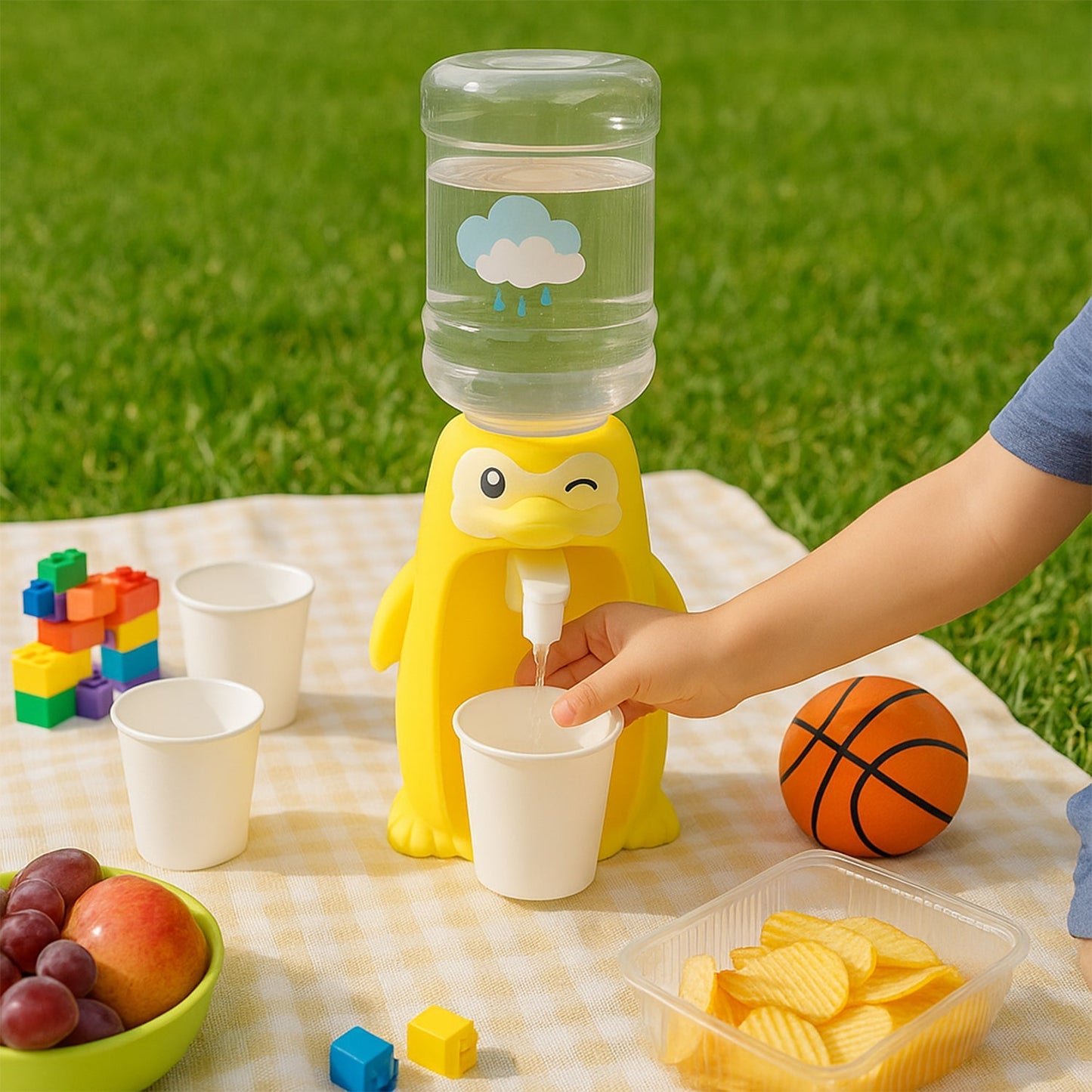 Kids Tabletop Water Dispenser Toy - (1 Pc) signaturekarts
