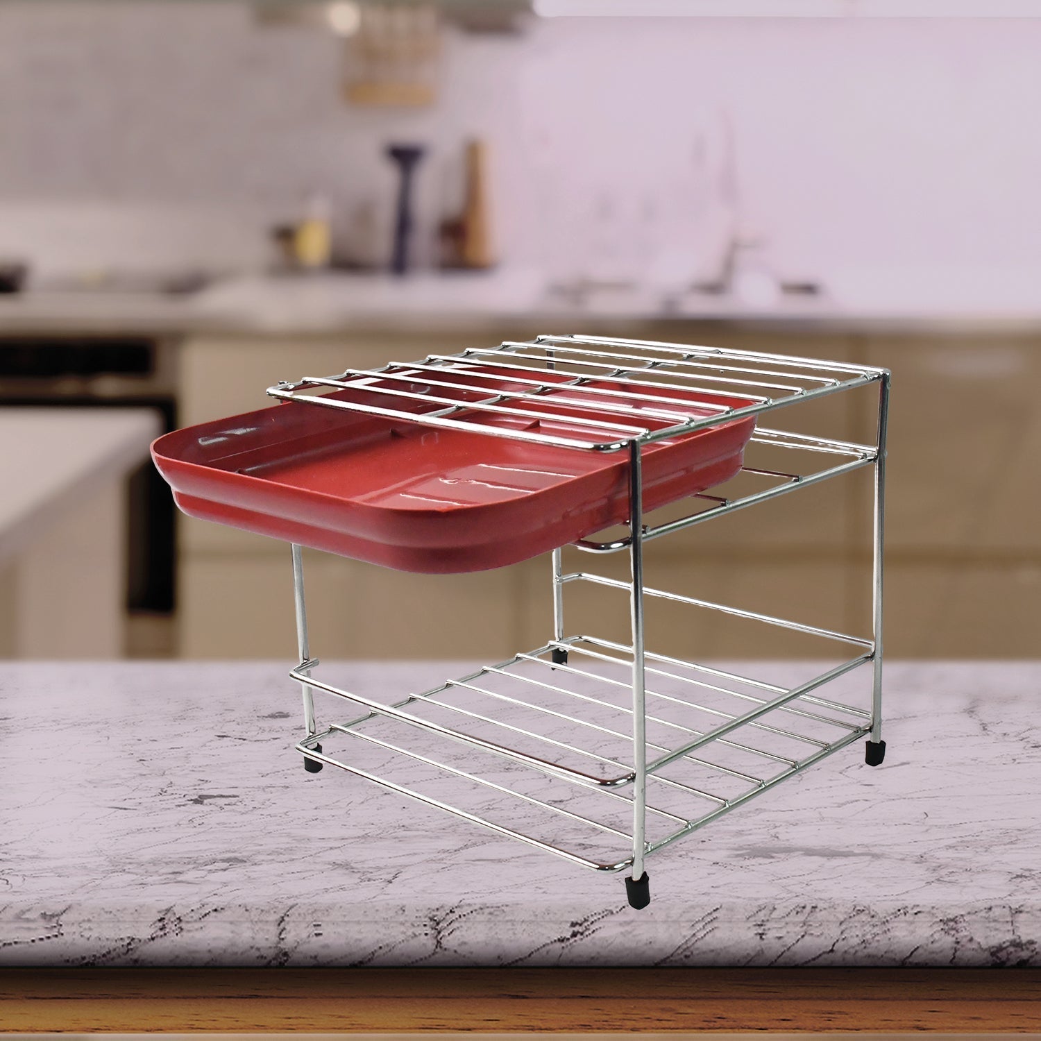 Premium Stainless Steel Multipurpose Utensils Storage Stand Set signaturekarts