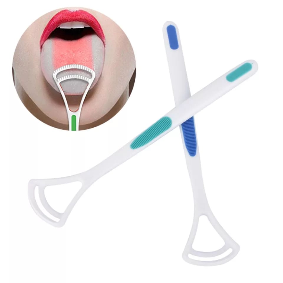 New Hot Away Hand Scraper Fashion Tongue Cleaner Brush with Silica Handle signaturekarts