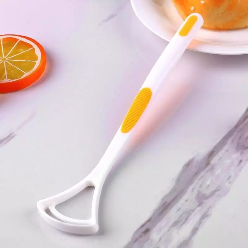 New Hot Away Hand Scraper Fashion Tongue Cleaner Brush with Silica Handle signaturekarts