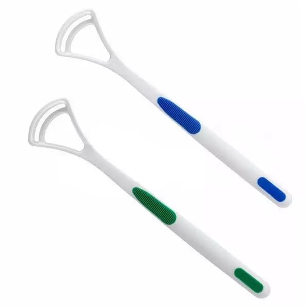 New Hot Away Hand Scraper Fashion Tongue Cleaner Brush with Silica Handle signaturekarts