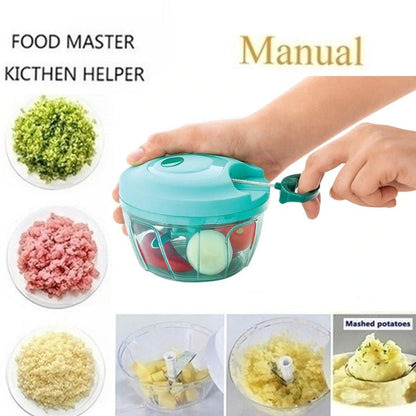 Handy Mini Plastic Vegetable Chopper signaturekarts