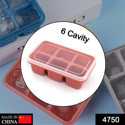 6-Cavity Silicone Ice Tray – Ideal for Kitchen & Home Use signaturekarts