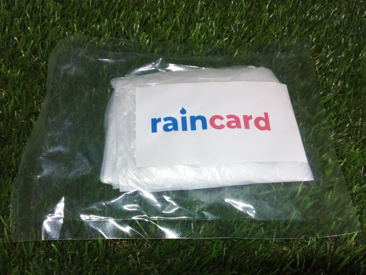 Easy to Carry Emergency Waterproof Rain coat pouch Signature Kart