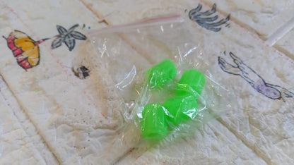 Luminous Tyre Valve Caps – Glow-in-the-Dark Air Stem Covers (4 Pcs / Mix Colour) Signaturekarts