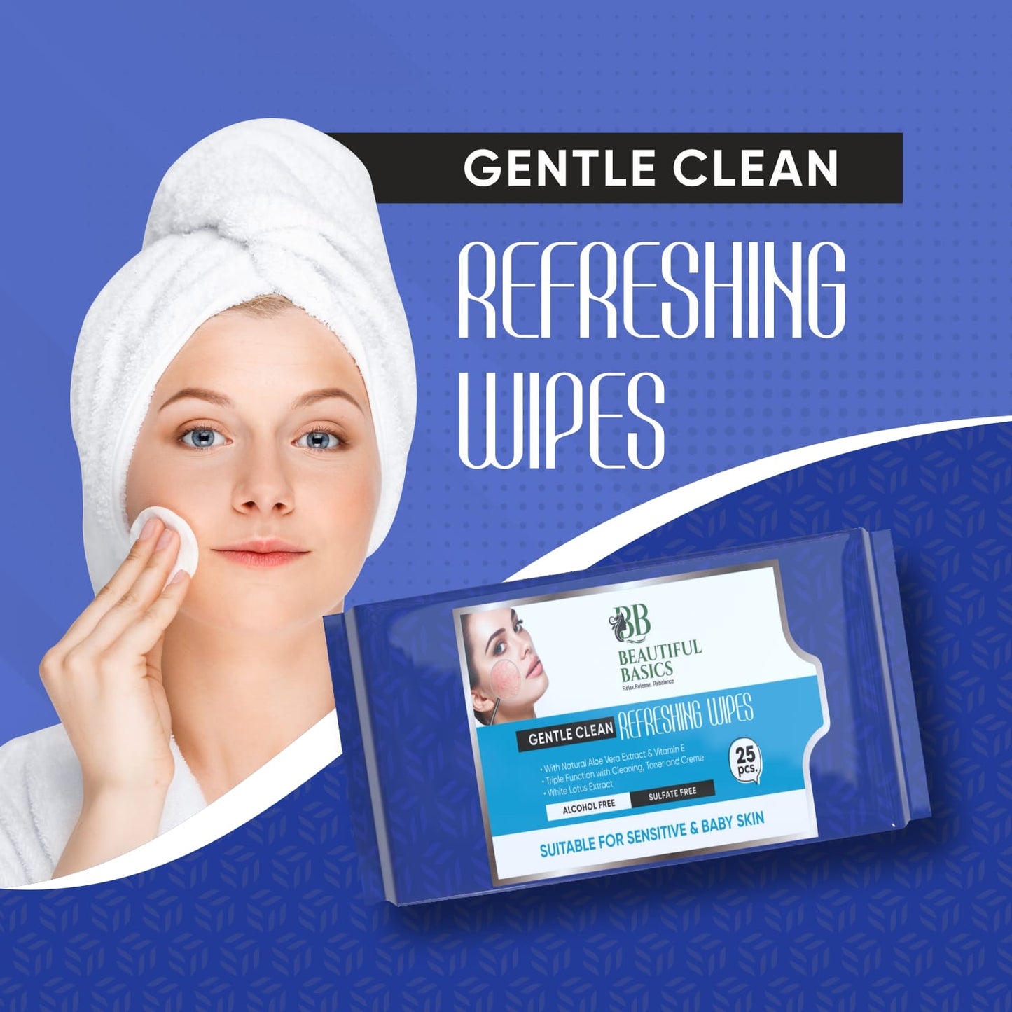 Refreshing Wet Wipes for Face signaturekarts