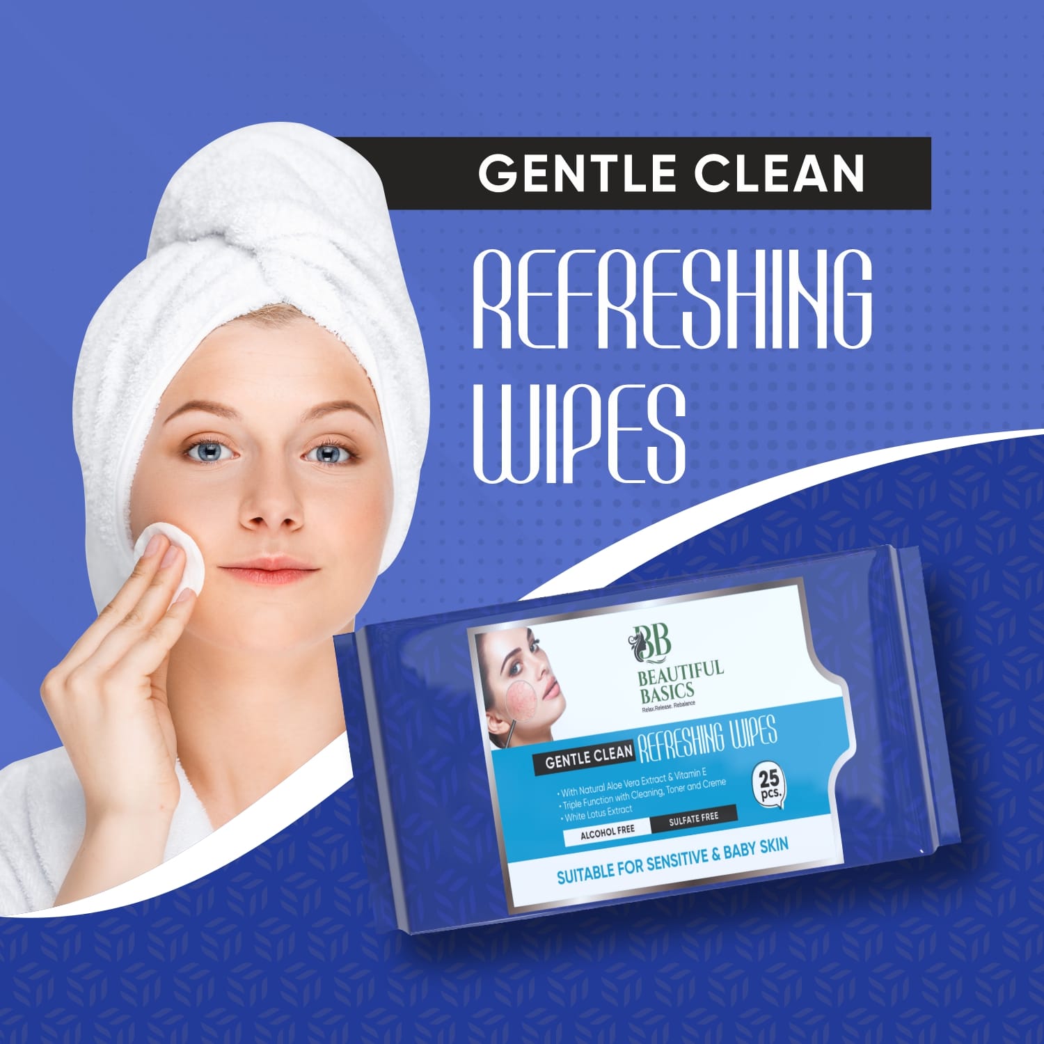 Refreshing Wet Wipes for Face signaturekarts