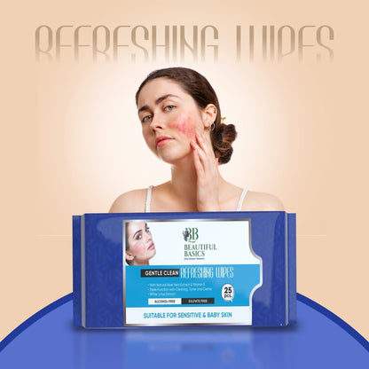 Refreshing Wet Wipes for Face signaturekarts