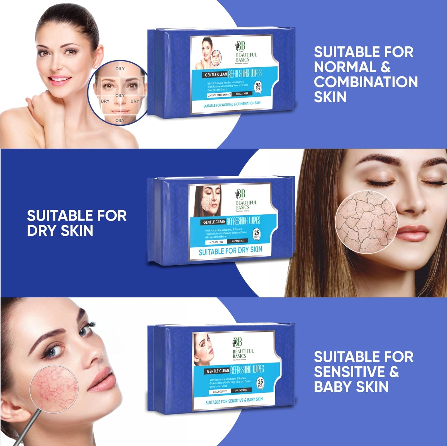 Refreshing Wet Wipes for Face signaturekarts