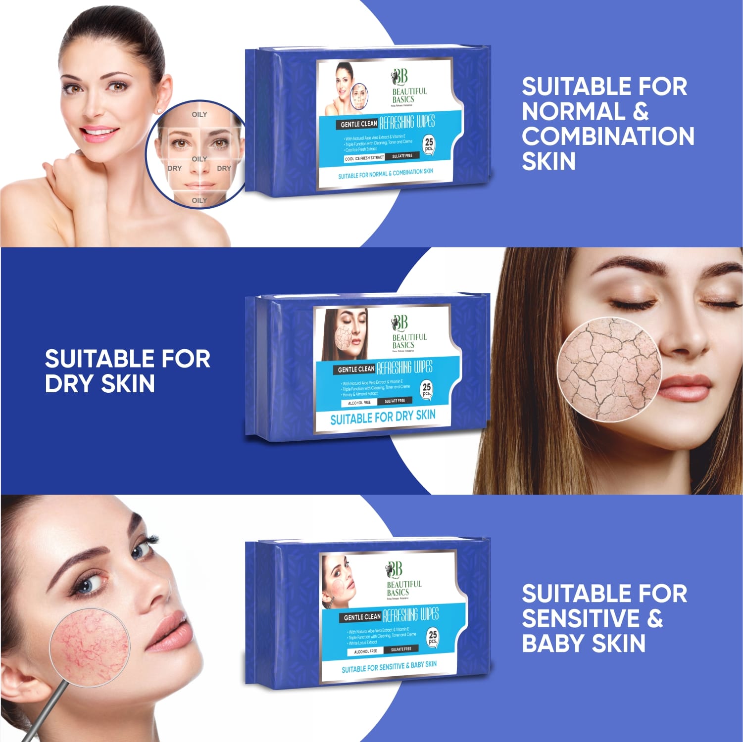 Refreshing Wet Wipes for Face signaturekarts