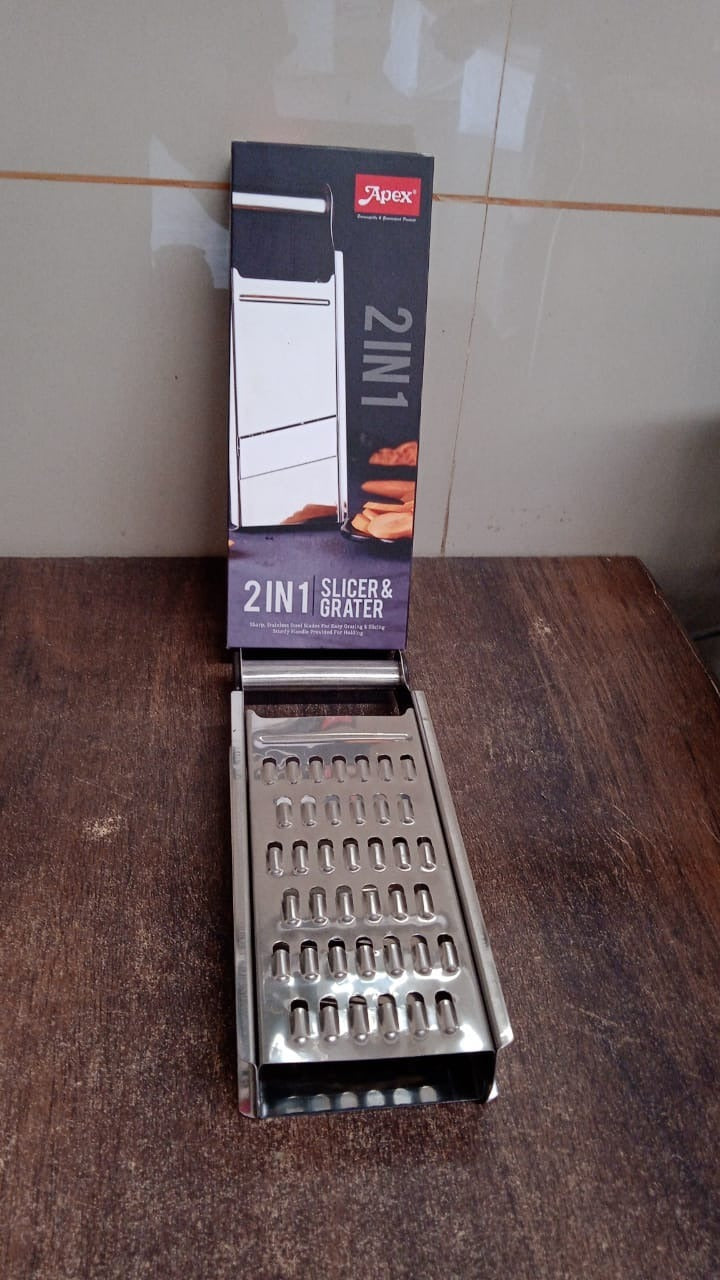 Apex Stainless Steel Slicer (2-in-1 ) Signature kart