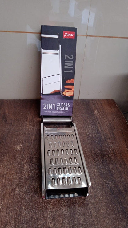 Apex Stainless Steel Slicer (2-in-1 ) Signature kart