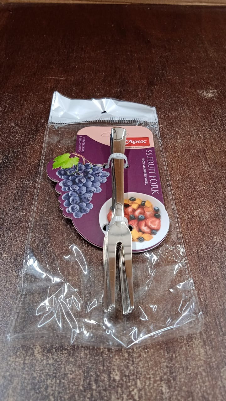 Apex 6 IN 1 Stainless Steel Fruit Fork (1 Set) Signature Kart