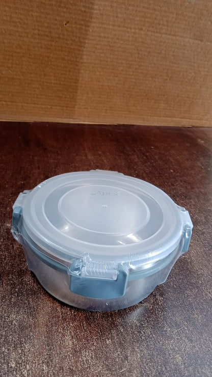 Apex Round Airtight Food Storage Container Approx 500 ml (1 Pc) Signature Kart