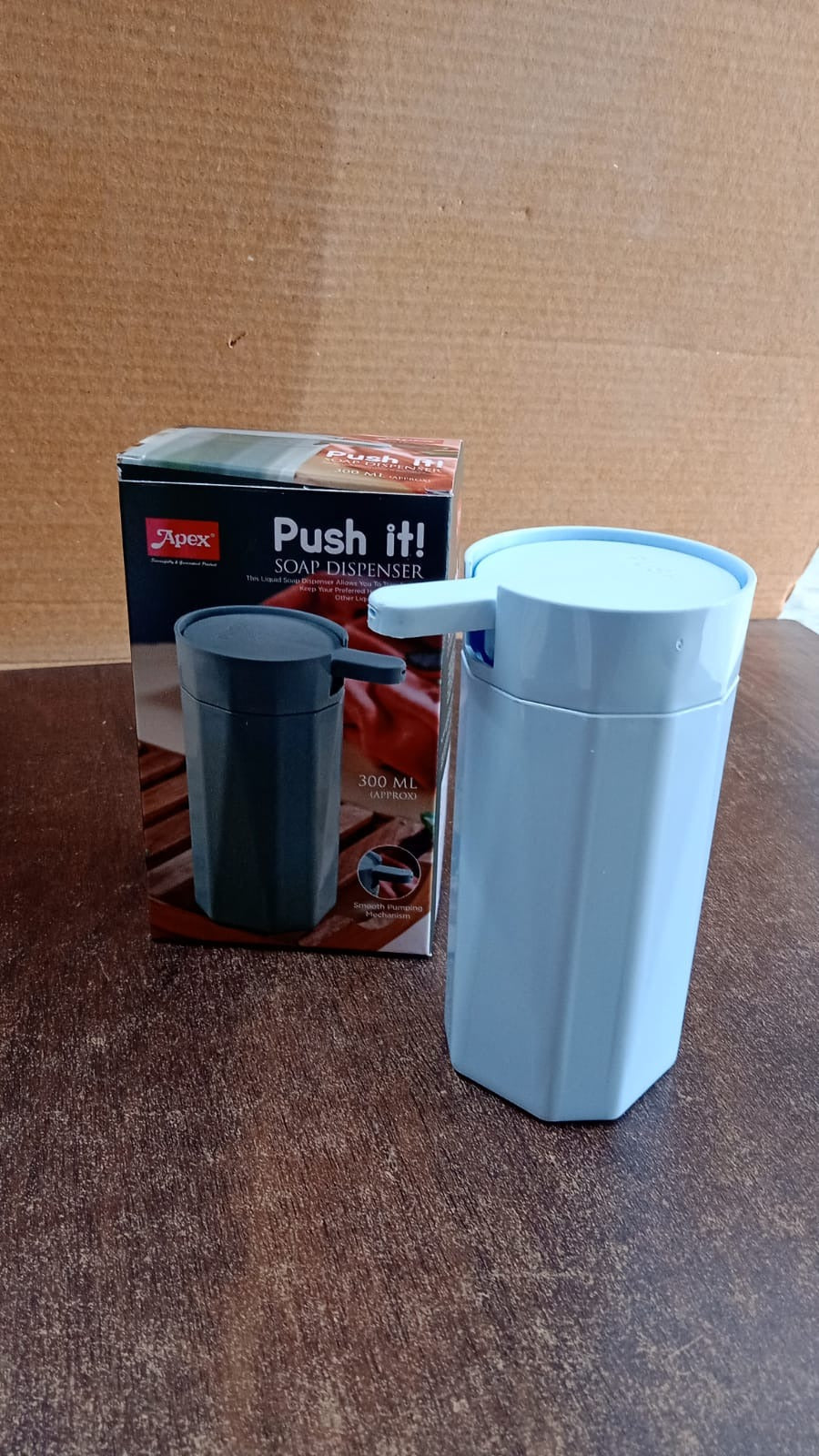 Apex Push It Soap Dispenser Approx 300ml (1 Pc) Signature Kart