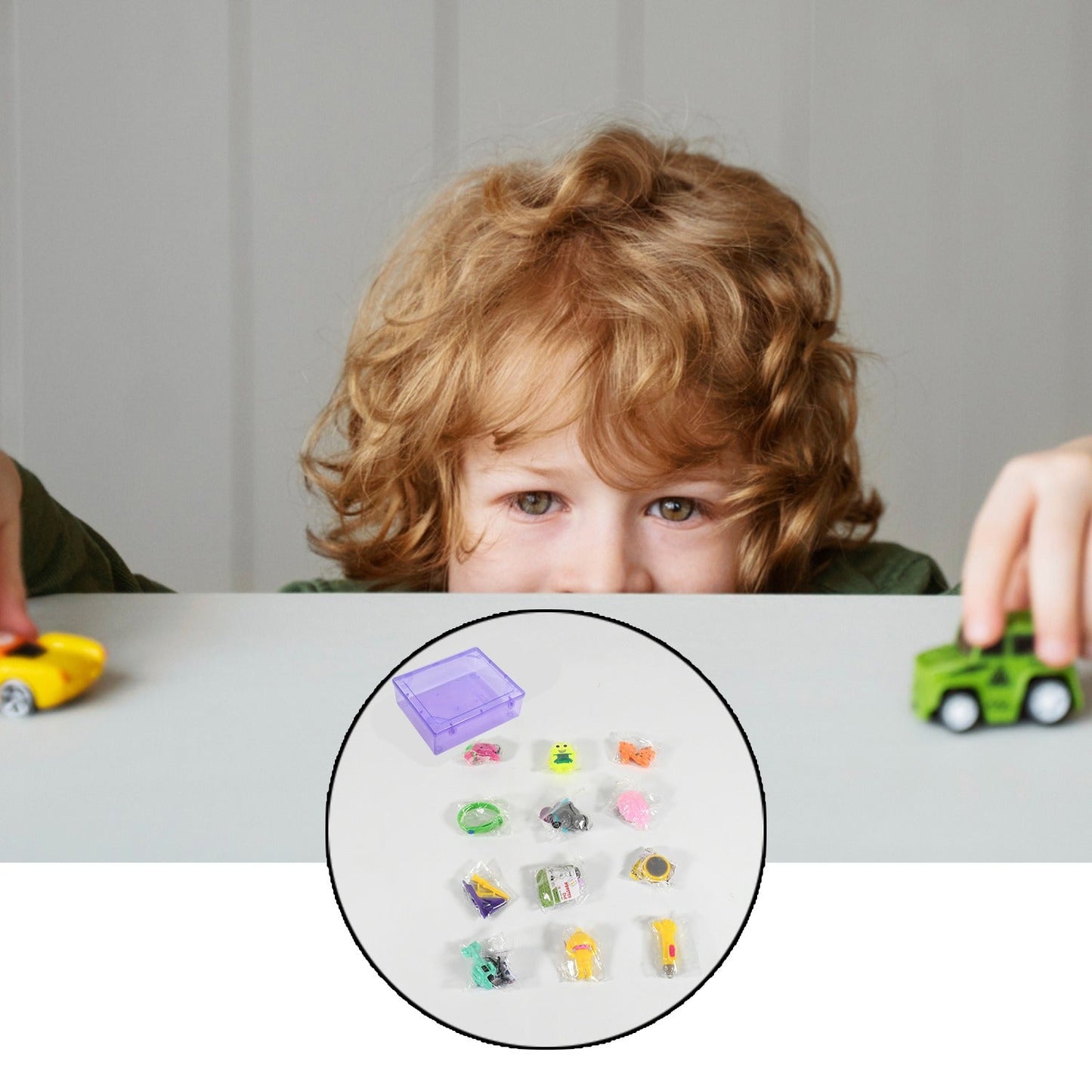 12 in 1 toy for kids, 10 different and small toys for kids to play with curiosity signaturekarts