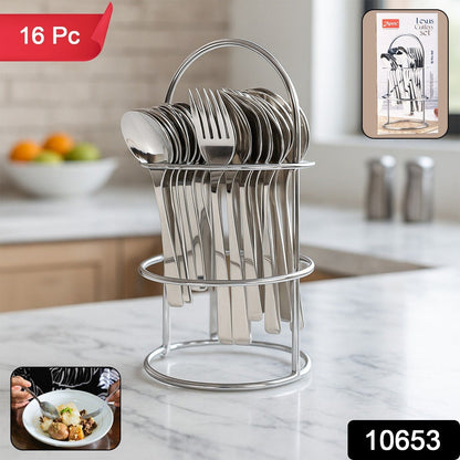 Apex Premium Stainless Steel Cutlery (16  Pc / Set) signaturekarts