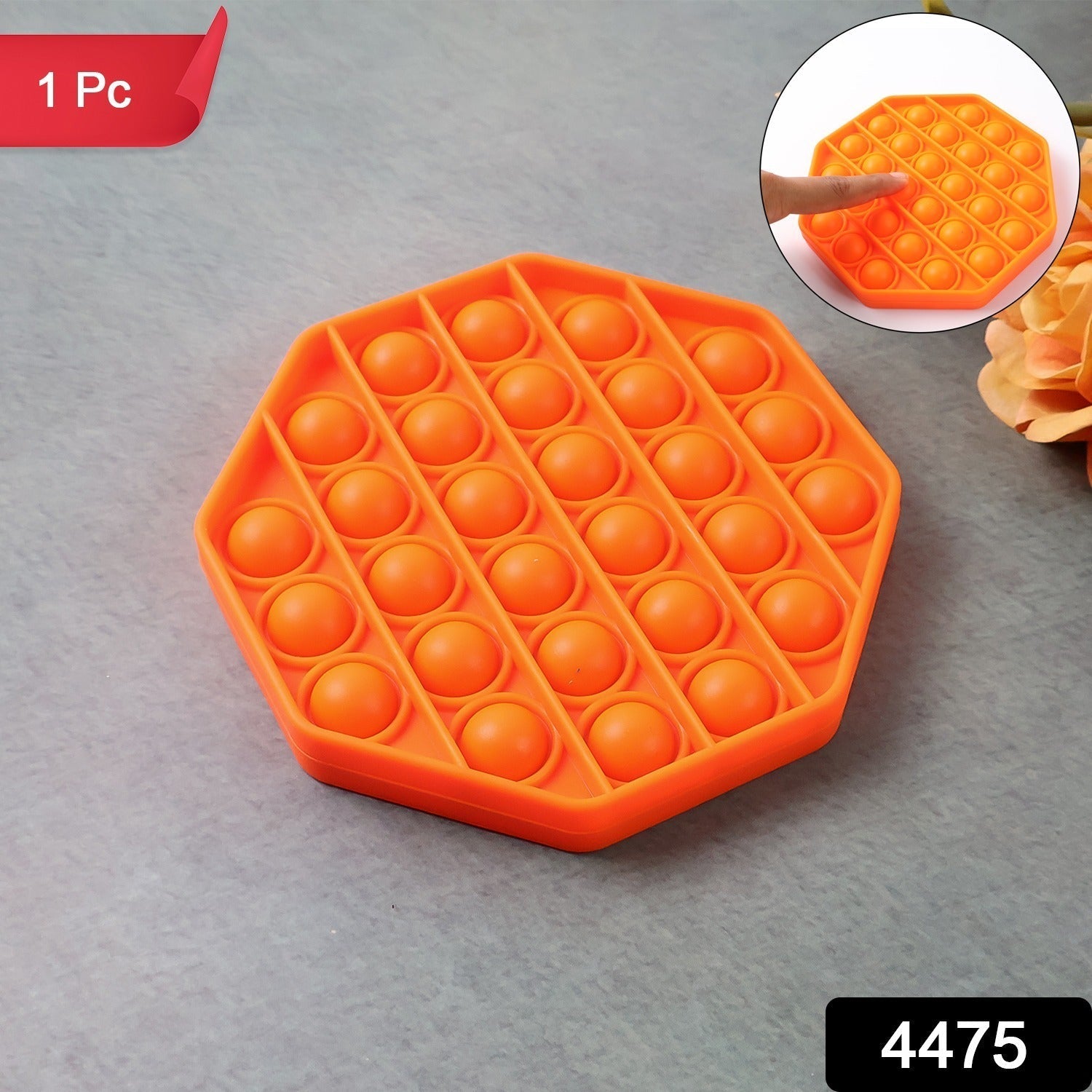 Premium Hexagon Shape Silicone Pop It Fidget Toy (1 Pc) signaturekarts