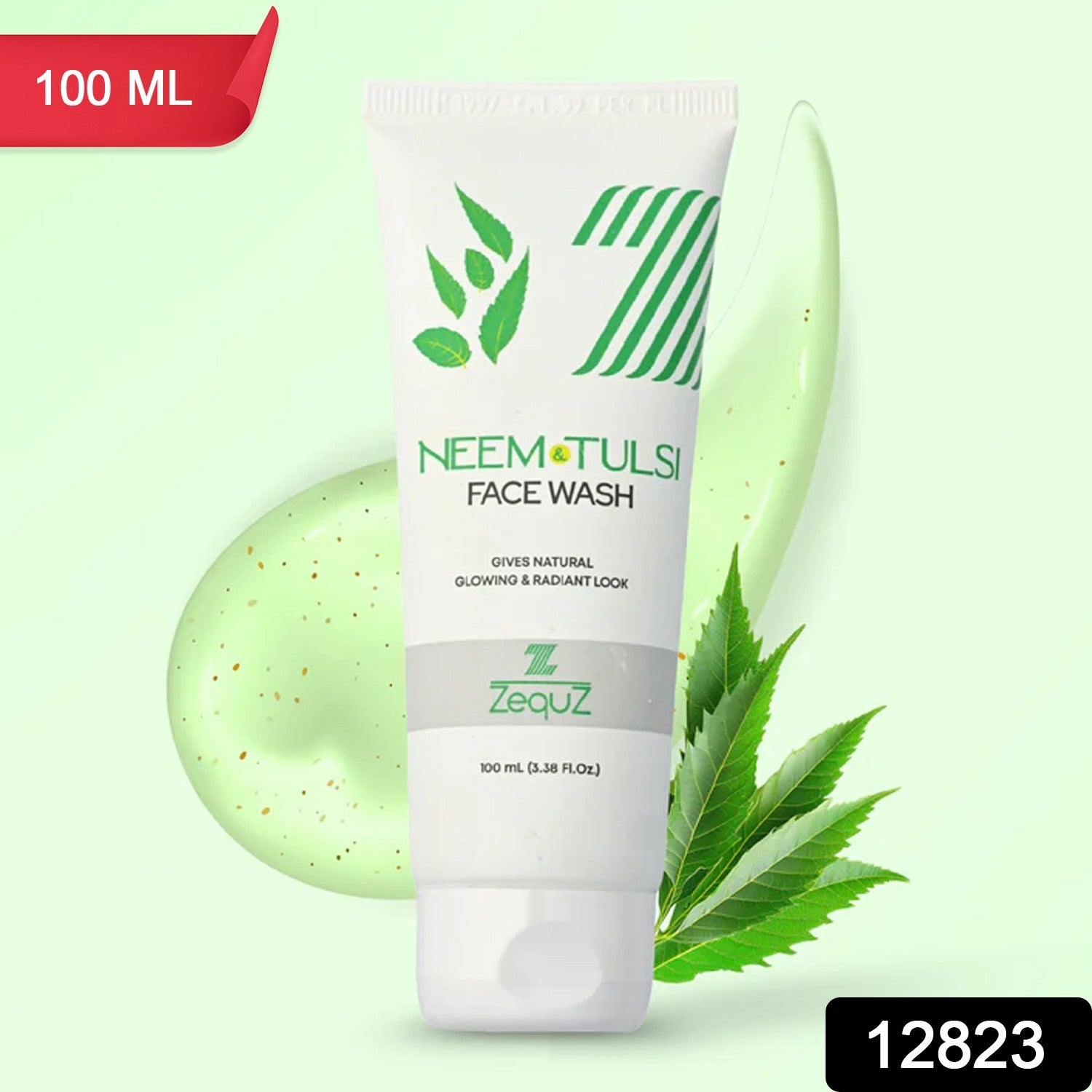 Zequz Neem & Tulsi Face Wash - (1 Pc / 100 ML) signaturekarts