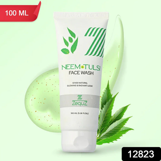 Zequz Neem & Tulsi Face Wash - (1 Pc / 100 ML) signaturekarts