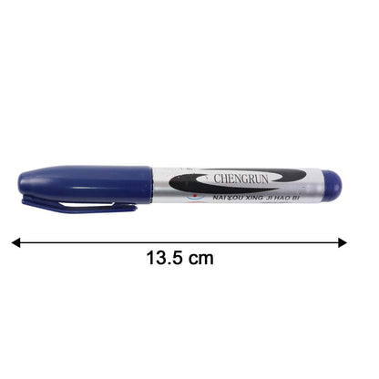 Premium Permanent Blue Marker Pen (1 Pc) The Morsignaturekarts