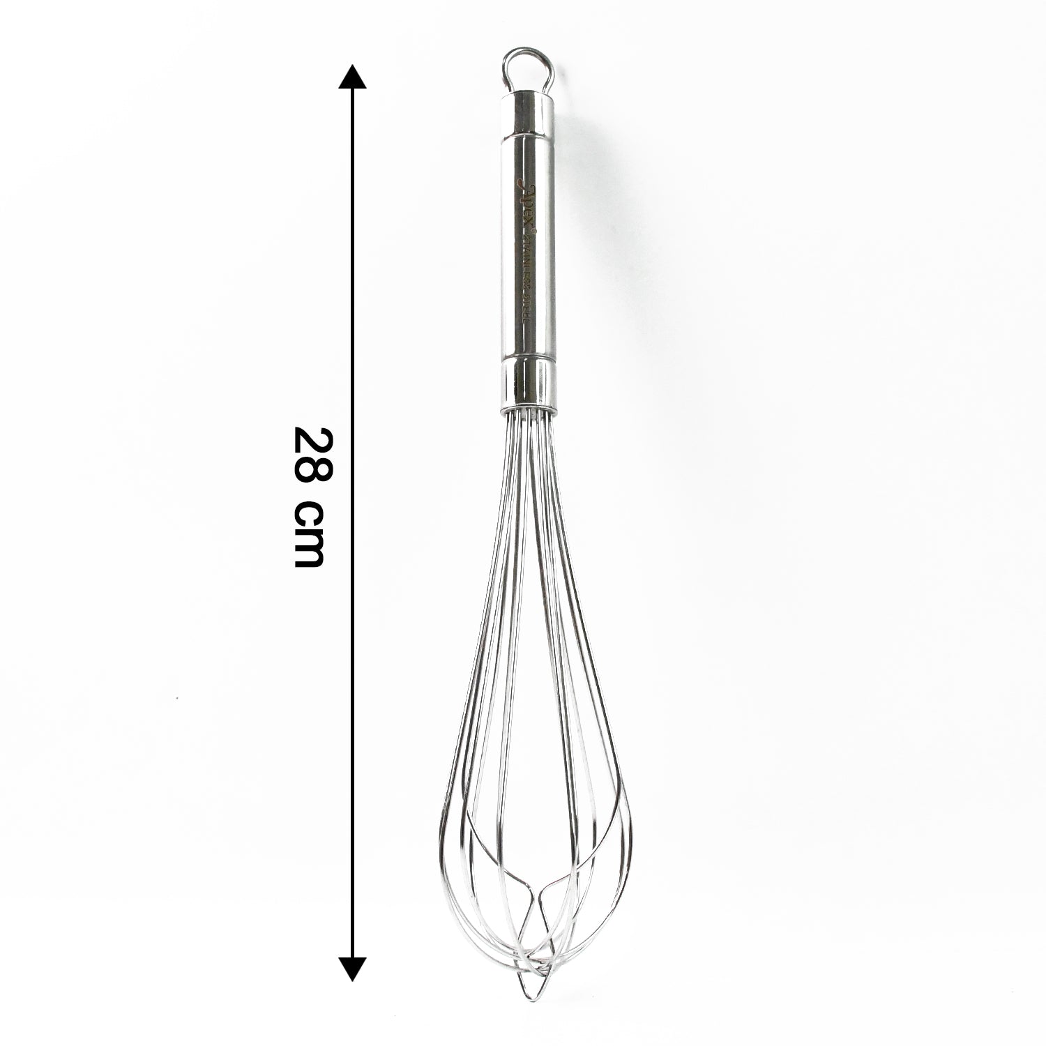Apex Stainless Steel Medium Hand Whisk (1 Pc) signaturekarts