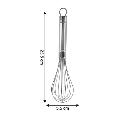 Apex Stainless Steel Small Hand Whisk (1 Pc) signaturekarts