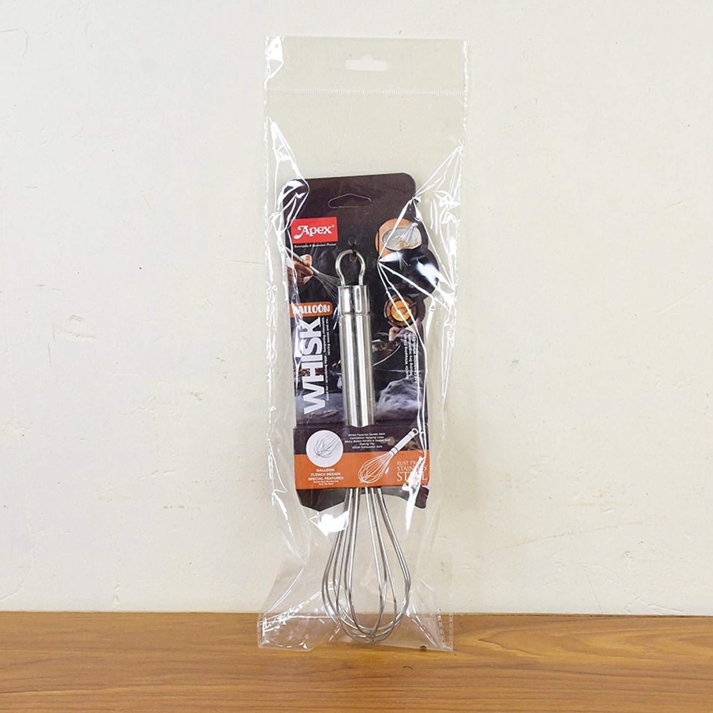 Apex Stainless Steel Small Hand Whisk (1 Pc) signaturekarts
