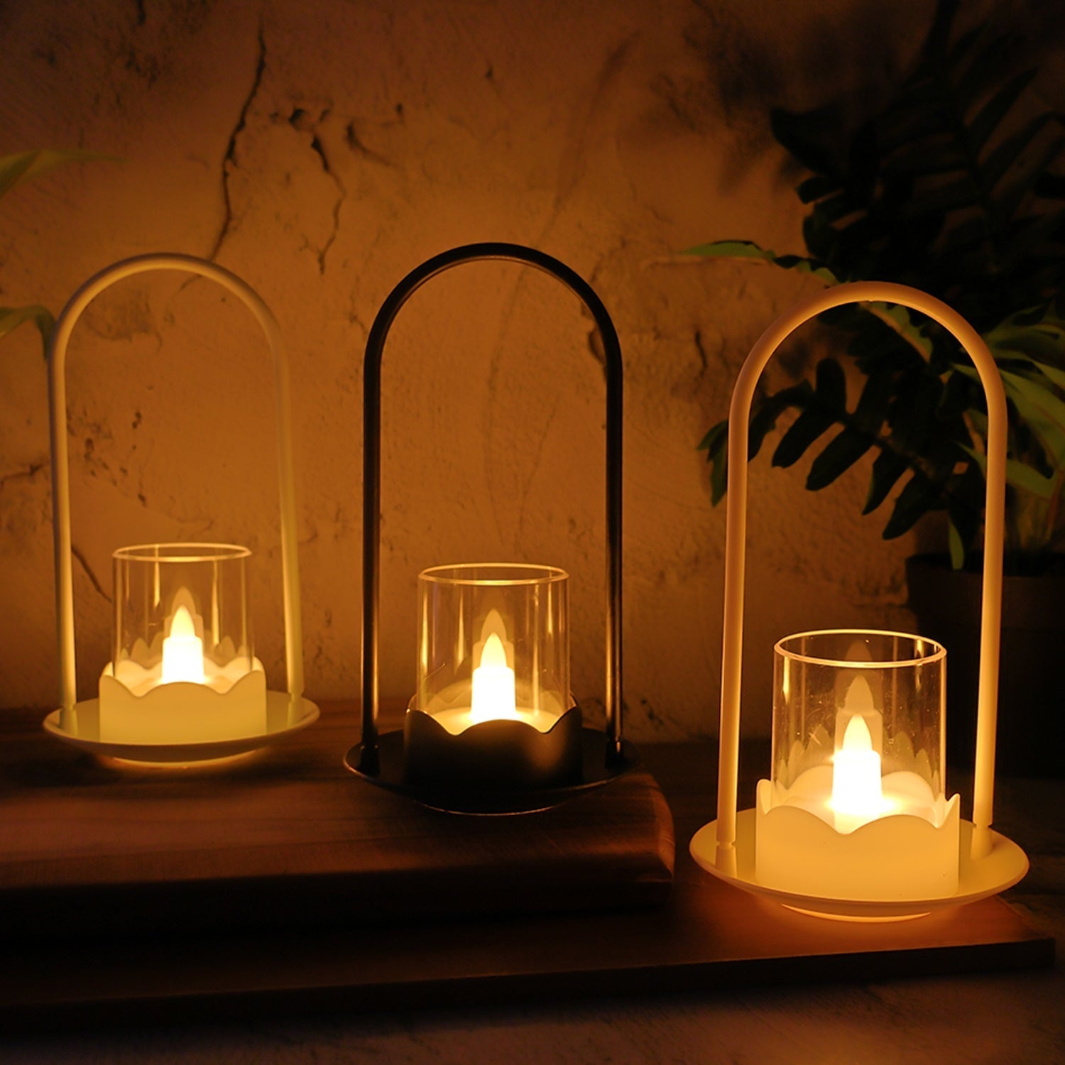 Decorative Wind Light Style Plastic Flameless LED Candles (6 Pc) signaturekarts