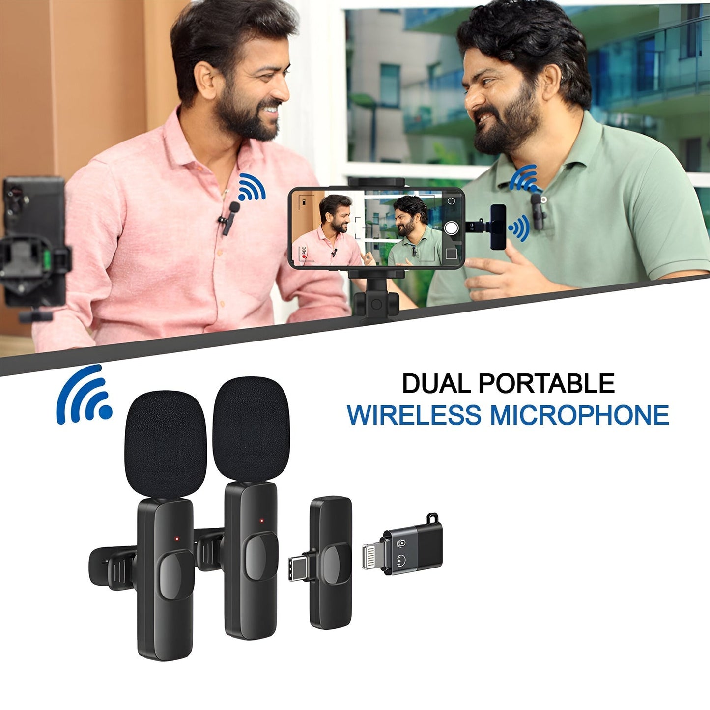 K9 Dual Wireless Microphone Set The Morsignaturekarts