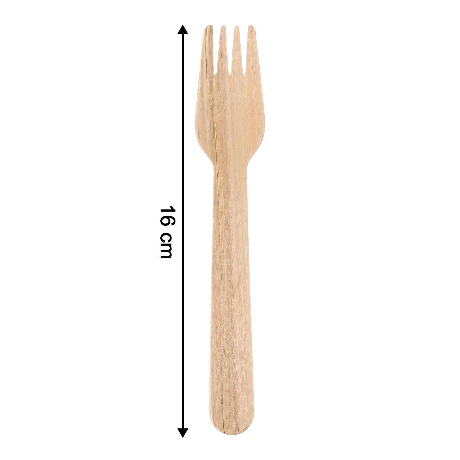 Freshee 160mm Wooden Fork – 30 Pcs Pack signaturekarts