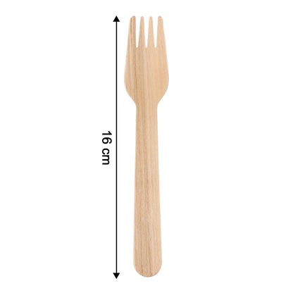 Freshee 160mm Wooden Fork – 30 Pcs Pack signaturekarts