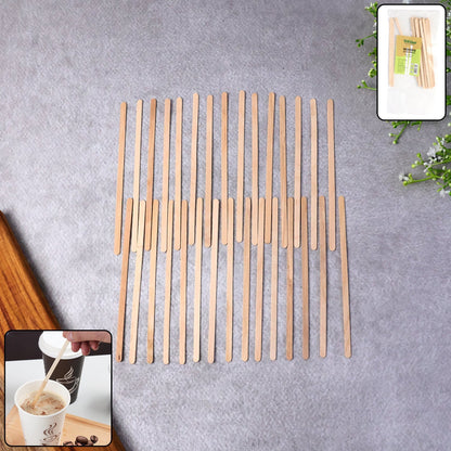 Freshee Wooden Coffee Stirrers 140×5×1 mm – 30 Pcs Pack signaturekarts