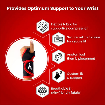 Adjustable Wrist Support Brace (1 Pc) signaturekarts