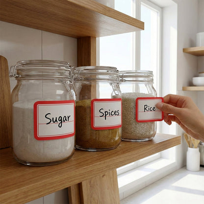 Writable Label Stickers – 50 Sheets The Morsignaturekarts